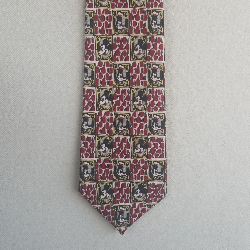 Disney Mickey Mouse & Goofy Necktie